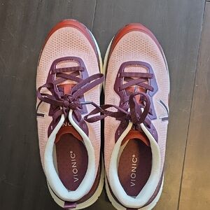 Vionic Women's Sneakers in Pink and Purple